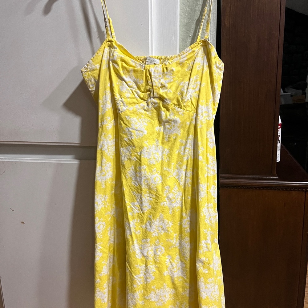 Garnet Hill Sunlit Floral Dress